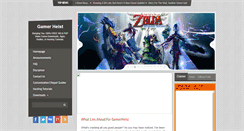 Desktop Screenshot of gamerheist.com